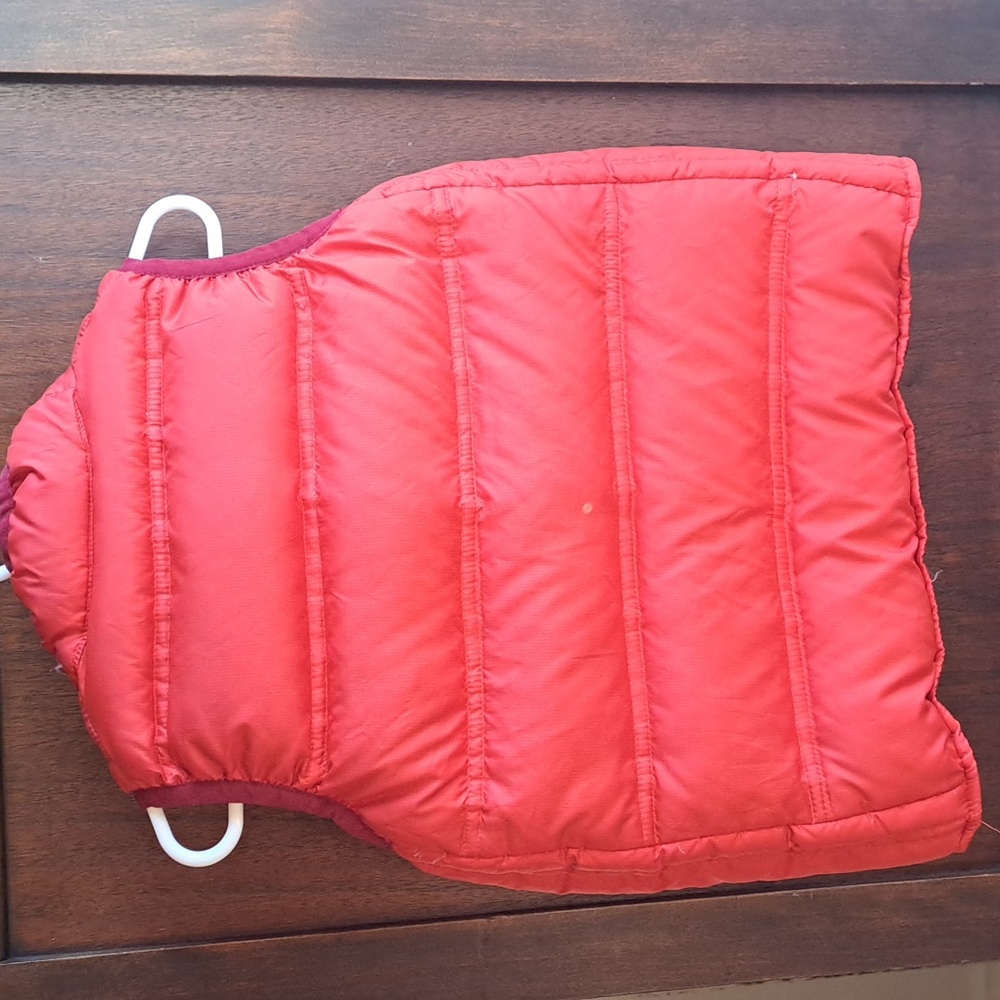 R.E.I. Kids 4T Orange Puffer Vest - Picture 4 of 4